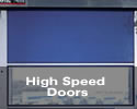 PVC high speed doors