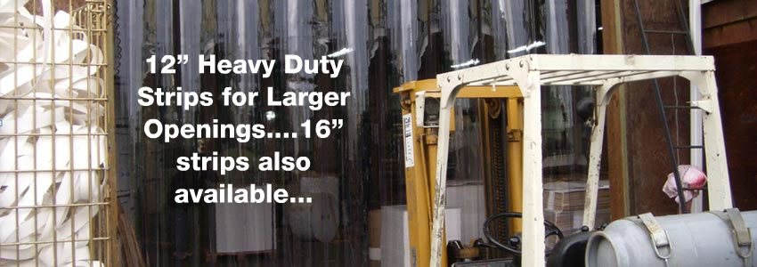 pvc strip door kits are also for heavy duty applications with larger openings