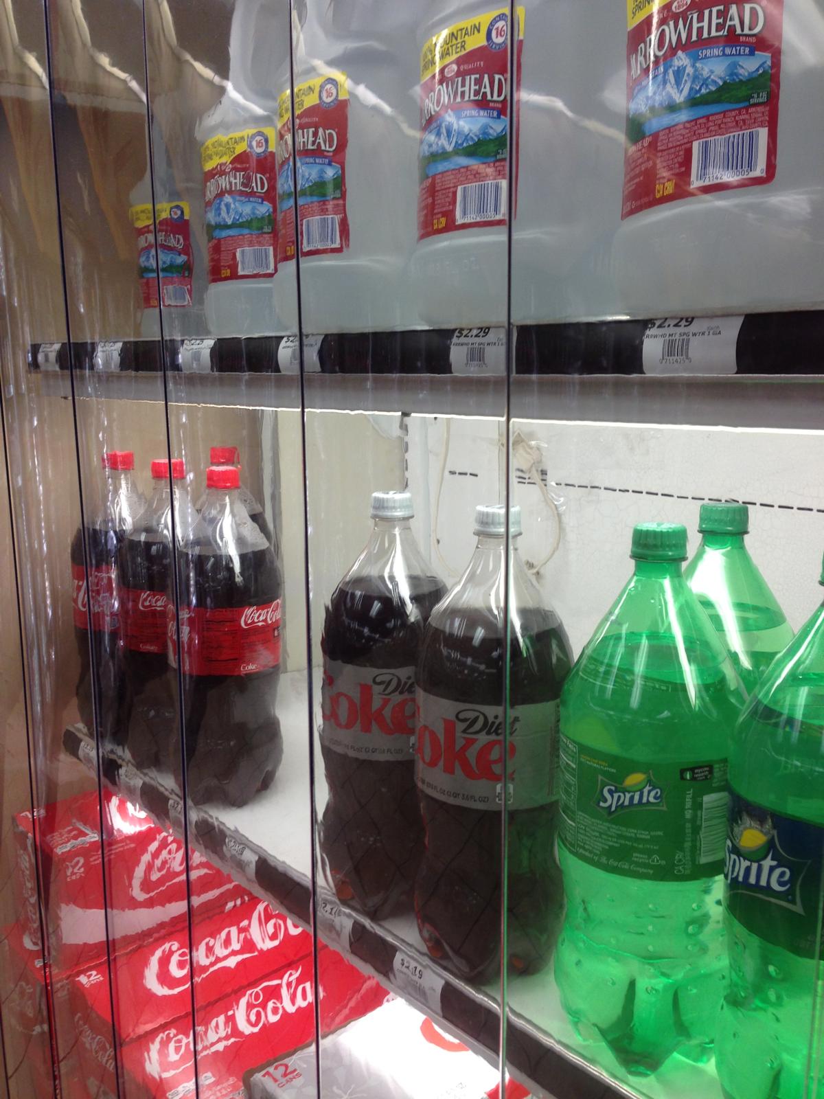 cooler display case