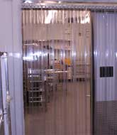 w Door Strip Freezer Room Separate  2mm x 2m d PVC Strip Curtain  1m/1.5m 