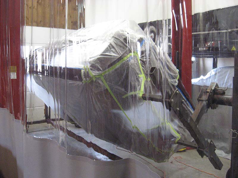 Curtain For Paint Spray Booth