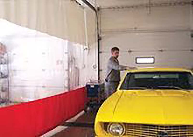 Garage Warehouse Curtains Order, Clear Plastic Curtains For Garage
