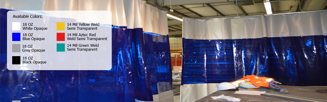 Picture industrial curtain