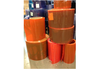 PVC Roll Orange Safety Strip