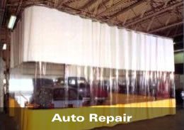 Body-Shop Style Curtains