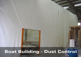 Boat Building - Dust Control